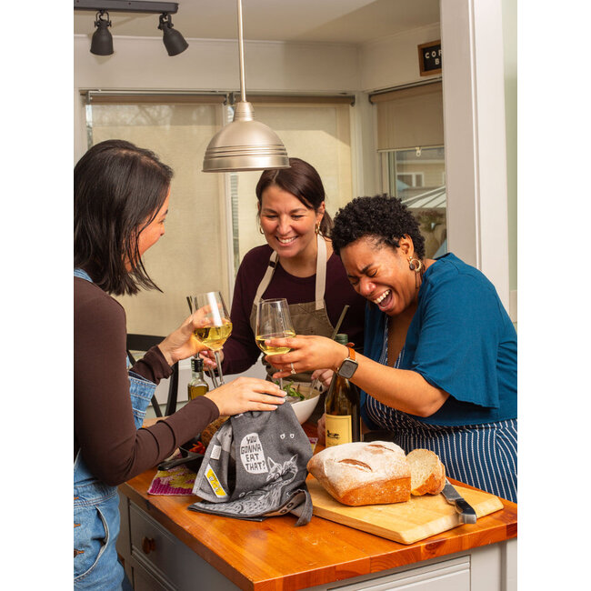 Blue Q You Gonna Eat That Dish Towel