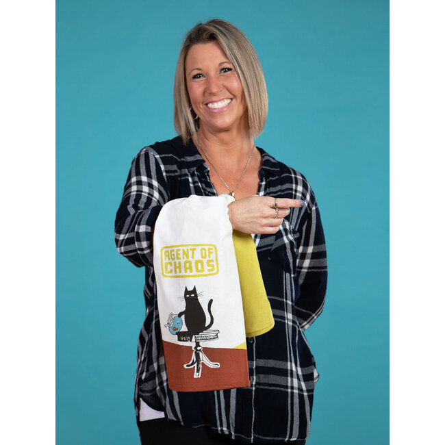 Blue Q Agent Of Chaos Dish Towel