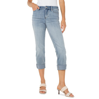 Liverpool Los Angeles Charlie Crop Wide Rolled Cuff