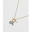 Fable England Forget Me Not Charm Toggle Necklace