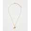 Fable England Enamel Robin Necklace