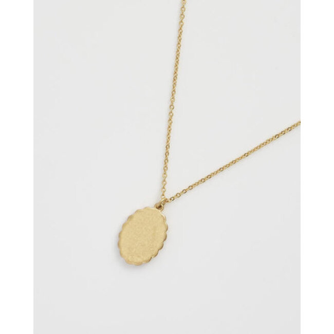 Fable England Framed Roses Necklace