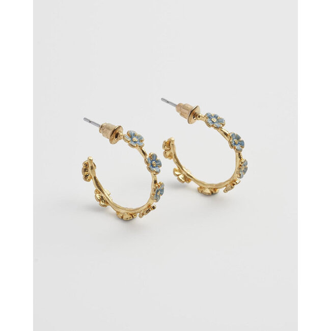 Fable England Forget-Me-Not Stud Hoops