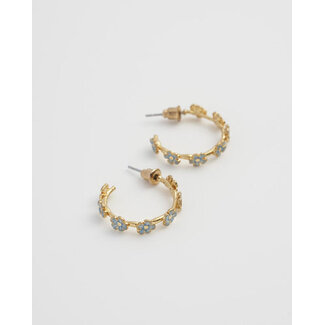 Fable England Forget-Me-Not Stud Hoops
