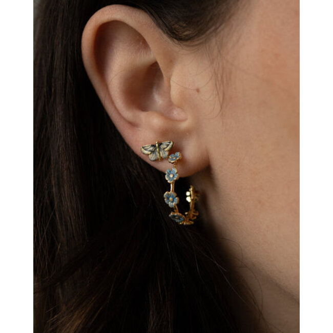 Fable England Forget-Me-Not Stud Hoops