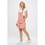 Women Denim Shortall in Pink