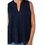 Liverpool Los Angeles Sleeveless Pintuck Woven Top