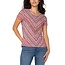 Liverpool Los Angeles Short Sleeve Scoop Neck Knit Top