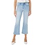 Liverpool Los Angeles Hannah Cropped Flare with Slit Hem