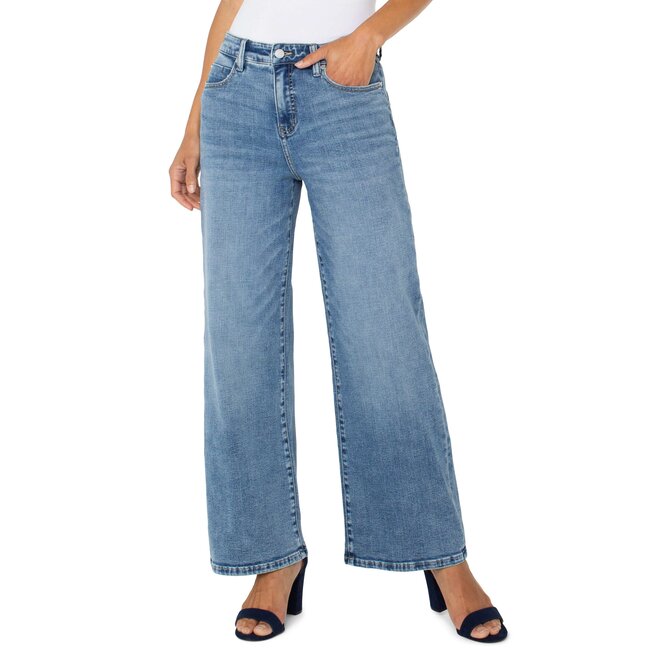 Liverpool Los Angeles Stride Hi-rise Wide Leg Jeans
