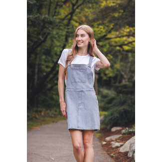 Papillon Glenda - Pinafore Dress in Denim