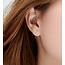 Sterling Sterling Heart Outline Studs