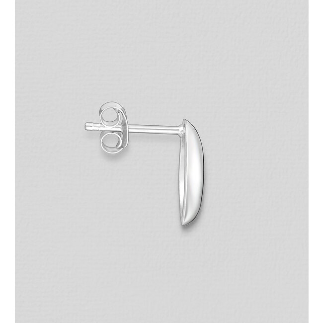 Sterling Sterling Silver Oval Studs