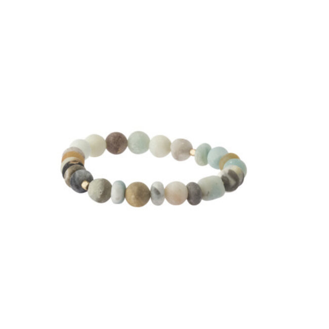 Scout Stone Stacking Bracelet Amazonite