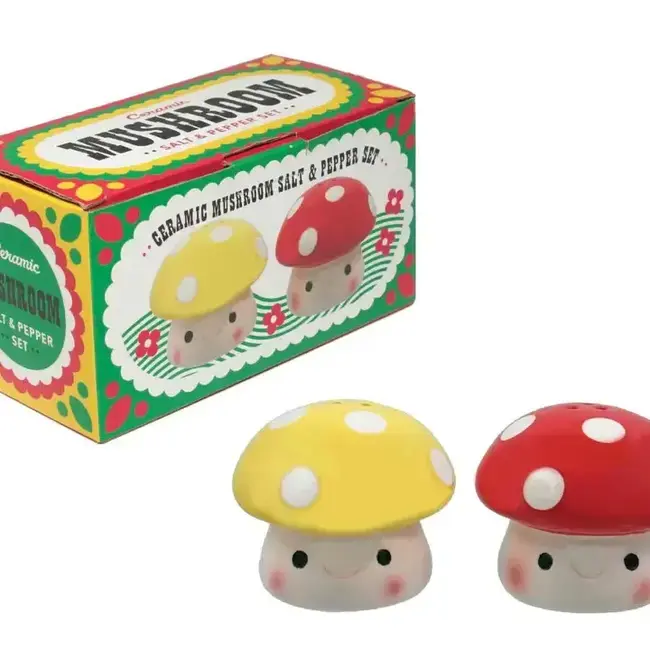 Mushroom Salt & Pepper Set