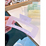 E&S Accessories Frosted Rectangular Hair Claw (more colours)