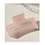 E&S Accessories Frosted Rectangular Hair Claw (more colours)