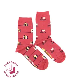 Friday Sock Co. Women's I Love Books Socks