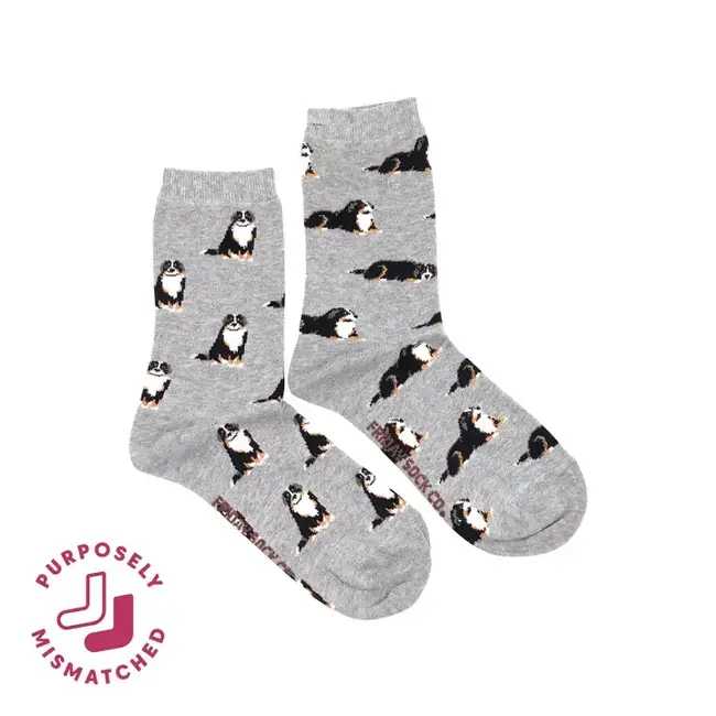 Friday Sock Co. Women's Bernese Mountain Dog Socks