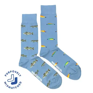 Friday Sock Co. Men’s Fish & Fishing Lures Socks
