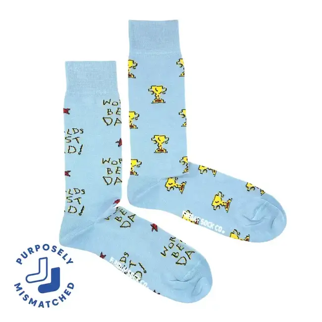 Friday Sock Co. Men's Worlds Best Dad Socks