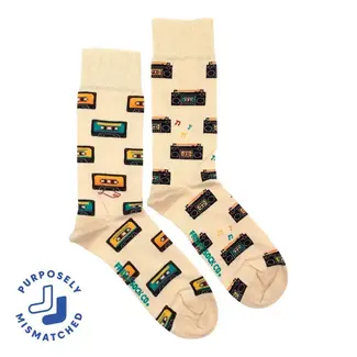 Friday Sock Co. Men's Cassette & Boom Box Socks