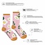 Friday Sock Co. Women's Pink Stripes Socks