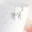 A Pocket of Posies Little Bow Earrings - Rhinestone Silver Plated