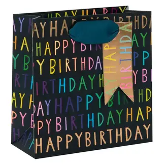 Bag - Small - Ps Happy Birthday Navy