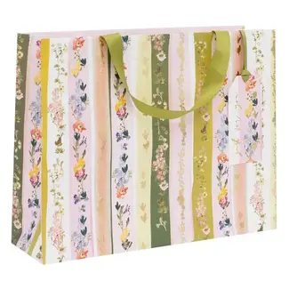 Bag - Large - Landscape - Linear Floral