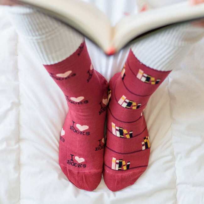 Friday Sock Co. Women's I Love Books Socks