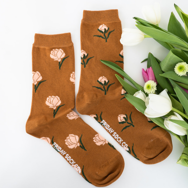Friday Sock Co. Women's Blooming Flower Socks