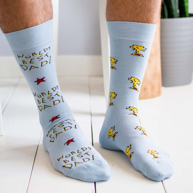 Friday Sock Co. Men's Worlds Best Dad Socks