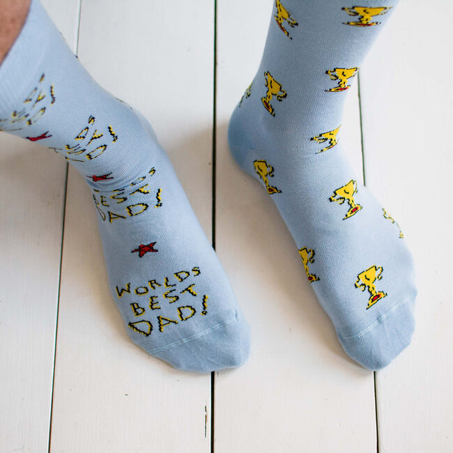 Friday Sock Co. Men's Worlds Best Dad Socks