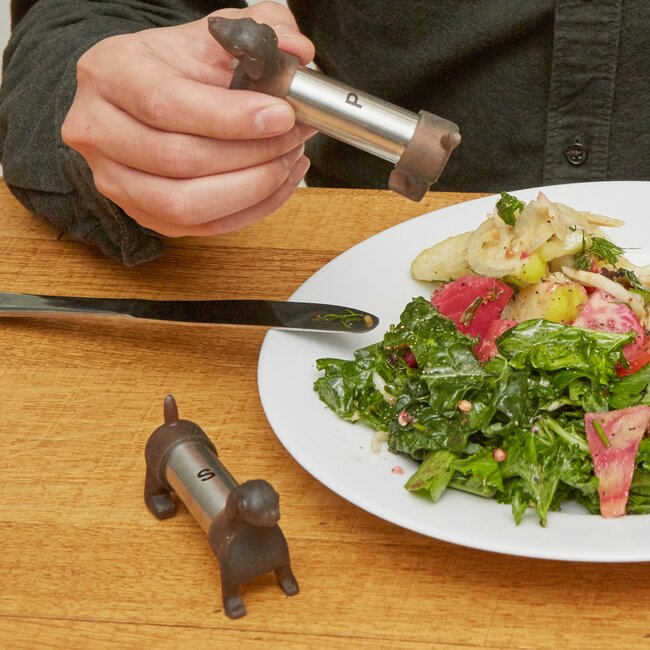 Salt & Pepper Shakers Dachshund