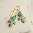 Silk Purse, Sow's Ear Tiny Oak Leaf Earrings