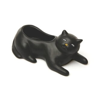Cosmo The  Black Cat Planter
