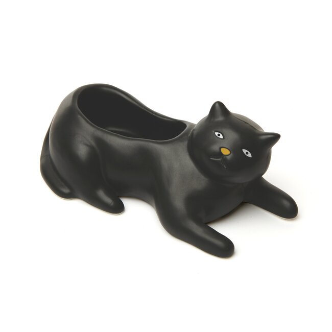 Cosmo The  Black Cat Planter