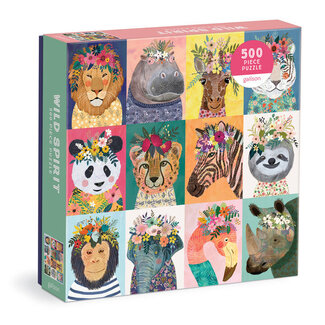 Galison/mudpuppy Wild Spirit 500 Piece Puzzle