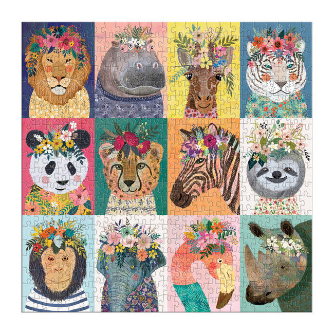 Galison/mudpuppy Wild Spirit 500 Piece Puzzle