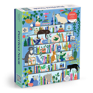Galison/mudpuppy Purrfect Nook 1000 Piece Puzzle