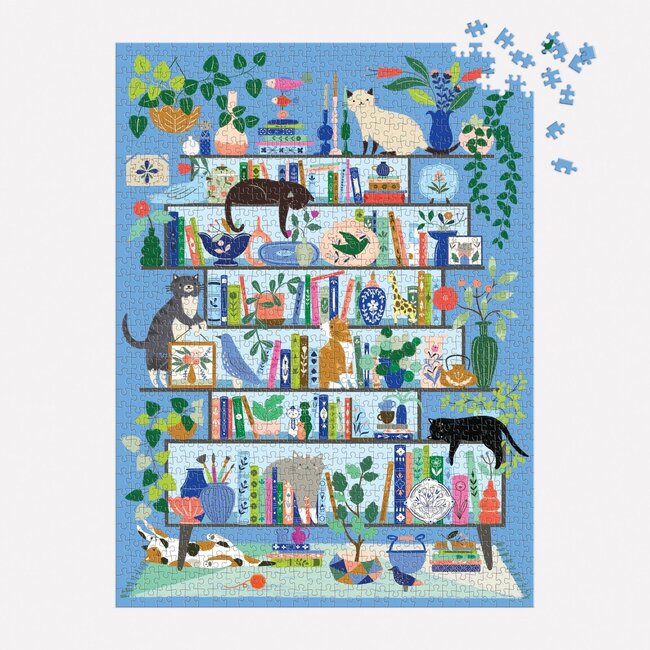 Galison/mudpuppy Puzzle-Purrfect Nook