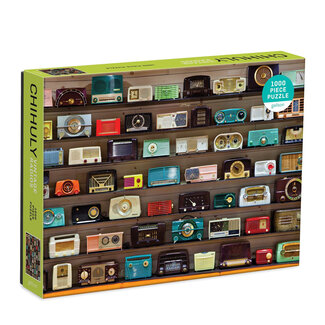 Galison/mudpuppy Chihuly Vintage Radios 1000 Piece Puzzle