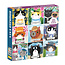 Galison/mudpuppy Puzzle - Bookish Cats 500 Piece