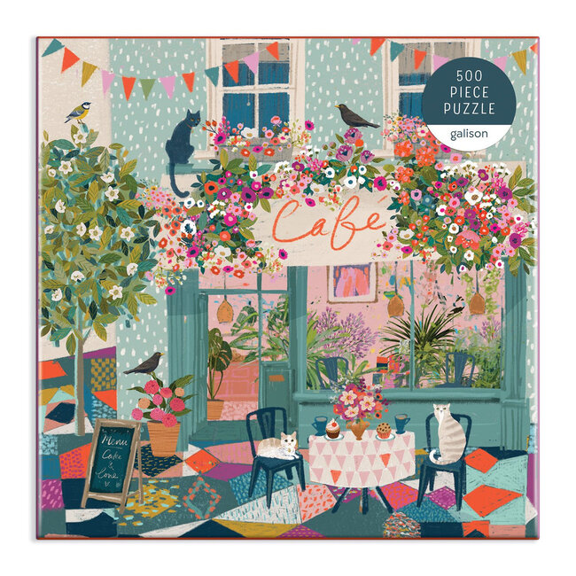 Galison/mudpuppy Afternoon Tea 500 Piece Puzzle