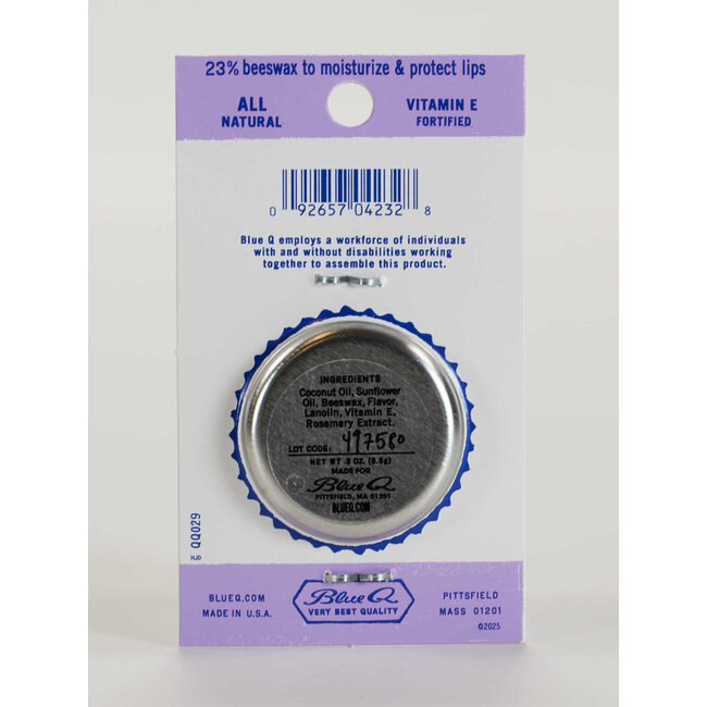 Blue Q Lip Shit Grape