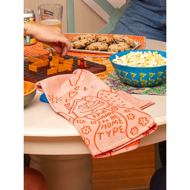 Blue Q Happy To Be Home Dish Towel