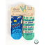 Blue Q Save World Take Shit Baby Socks