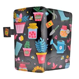 shagwear Large Wallet - Gardening - Black