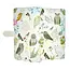 shagwear Large Wallet Beige Wild Bird Forest
